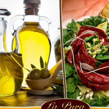 Ad for La Pura Olive Oil