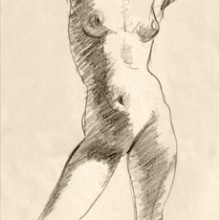 Life Drawing – 10 minute Sketch
