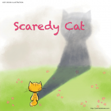 Scaredy Cat – Kid’s book illustrated and written by me